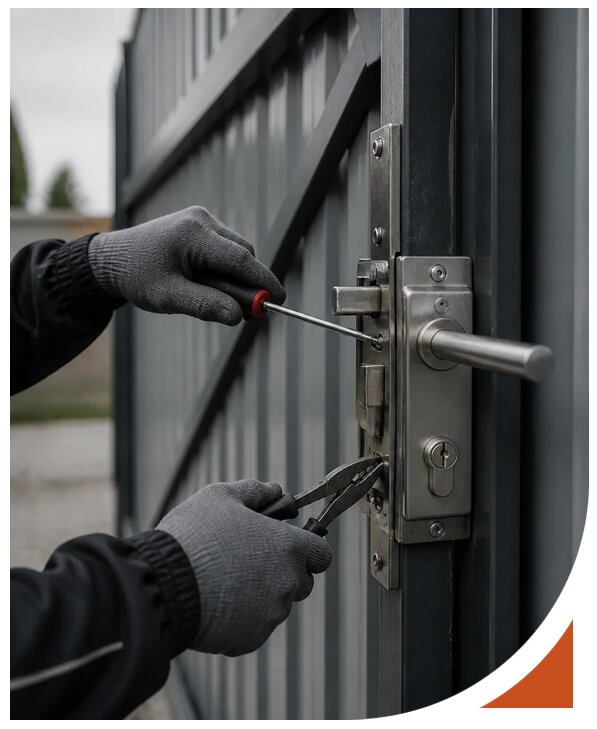 Профессиональное вскрытие замка ворот с выездом в Малоярославце